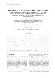 Most of the food poisoning cases happen in school. Http Journalarticle Ukm My 12369 1 46 03 17 Pdf
