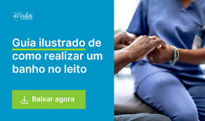 Banho no leito: passo a passo para cuidadores de idosos