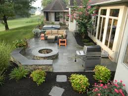 After researching the best way to do a paver patio with spaces between the pavers, i found that people had various ways of doing it. Patio Paver Vs Stamped Concrete Which Is Best Hively Landscapes