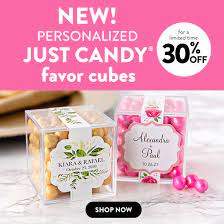 Candy is dandy, especially when you use personalized candy wedding favors to thank your guests in the sweetest way possible! Personalized Wedding Favors Personalized Chocolate Candy