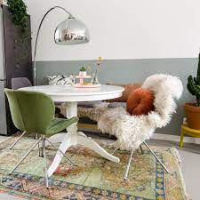 van een rechthoekige naar een ronde eettafel styled by sabine ronde eettafel eettafel huis interieur design