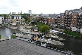 It lies at the confluence of the river bren. Neighbouring Blocks Of Flats Picture Of Holiday Inn London Brentford Lock Tripadvisor