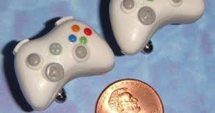 Xbox 360 Controller Earrings Clay Polymer Clay Xbox Controller