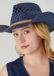 Crystal Straw Cowboy Hat