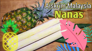 Jom kita tengok koleksi resepi aiskrim malaysia yang masih viral sekarang ini di. Aiskrim Malaysia Na Na Nanas Pineapple Ice Cream Youtube