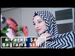 4 Farkli Sal Baglama Stili Hijab Tutorial Ahsenlendik Youtube Orme Tezgahi Desenleri Stil Sal