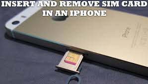 Gently insert the small paperclip you bent earlier into the small pinhole opening in the sim tray. How To Insert And Remove The Sim Card In An Iphone All Models