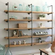 Diy Industrial Pipe Shelves Step By Step Tutorial On This