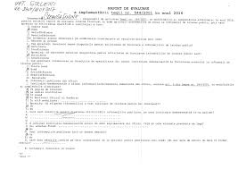 Forma actualizata valabila la data de : Raport De Evaluare Legea Nr 544 2001 Primaria Garleni