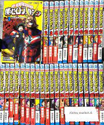 Boku no My Hero Academia Japanese original Vol.1-38 Latest Full set Manga  Comis | eBay