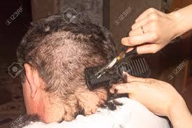 Browse 682 african american hair salon stock photos and images available, or search for african american hair stylist or black woman hair to find more great stock photos and pictures. Men S Haircut With Scissors Poor Hairdresser Improper Haircut Stock Photo Picture And Royalty Free Image Image 149220094