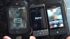 The HTC Hero .. on a HTC Touch Dual ...