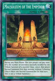 No matter what improvements you want to make in your life, the key to bringing all of your dreams into reality is having the confidence and power to manifest your blessings. Mausoleum Of The Emperor Duel Links Yugipedia Yu Gi Oh Wiki