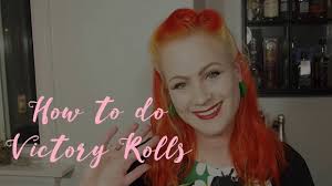 Scroll down to see some of the most memorable victory rolls hairstyles over the years. How To Do Victory Rolls On Fine Hair Youtube