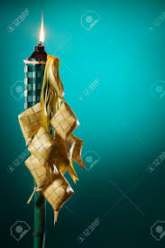 Ketupat clip art ketupat png download 500 1115 free. Icon Of The Raya Pelita And Ketupat Stock Photo Picture And Royalty Free Image Image 117870716