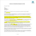 But they do not affect the opinions and recommendations of the authors. Cover Letter For Donation To Charity Templates Business Templates Contracts And Forms