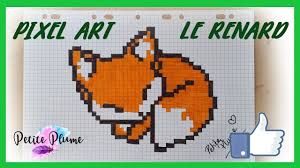 Pixel Art Le Renard De Petite Plume Pixel Art Pixel Art