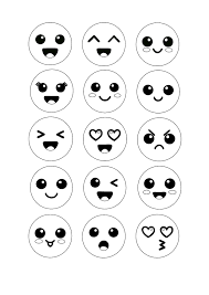 Kawaii Emoji Coloring Page Emoji Coloring Pages Coloring Pages Cute Coloring Pages