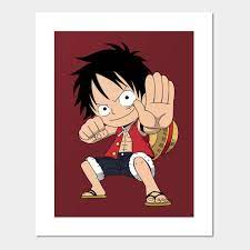 Il y a aussi le niveau au dessu gear 3 qui le rend encore plus puissan mais qui le fait retrecir apré utilisation. Chibi Monkey D Luffy Gear 2 Monkey D Luffy Posters And Art Prints Teepublic