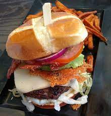 The Mad Love Burger At Red Robin Gourmet Burgers Gourmet Burgers Food Red Robin Gourmet Burgers