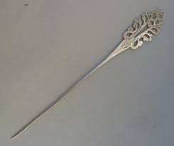 Hair Pin Spadinn From A Collection Of Antique Silver Silver Hair Pin Hair Sticks Hair Pins