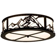 Review on the best led flush mount ceiling lights available. Skier Flushmount Ceiling Light