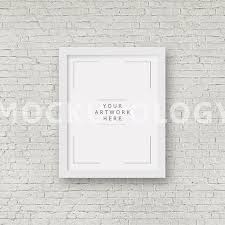 Download Free 11x14 22x28 33x42 Vertical Digital White Frame Mockup Styled Psd Free Psd Mockups Templates Mockup Free Psd Poster Mockup
