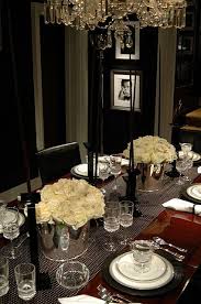Dinner Inspiration Ralph Lauren Black Wood Home Decor Chandelier Simple American Table Table Settings Dining Beautiful Table Settings