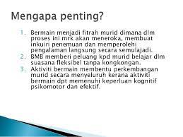 Belajar seperti ini mempunyai hubungan yag komplek. Kaedah Belajar Melalui Bermain