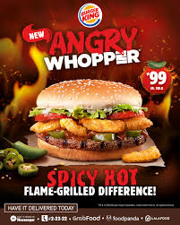 Burger king menu with prices 2020 Burger King Now Has A Spicy Angry Whopper