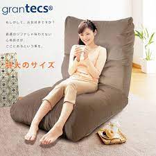 grantecs shiawase biggu 大幸福 和風 超大單人沙發床 可可色 信義居家 flooring floor chair home decor