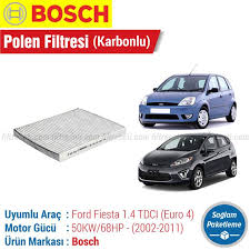 10 saniye bekledikten sonra reklamı geçebili. Ford Fiesta 1 4 Tdci Bosch Karbonlu Polen Filtresi 2002 2011