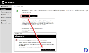 Run windows update troubleshooter and last updated jun 2, 2021 1. Upgrade To Windows 10 20h2 Using Configmgr Master Guide Prajwal Desai