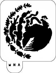 Mr Hair Art Stencil Mexico Flag Emblem Mha 551 Art Mexico Flag Hair Art Business silhouettes with waving flag of mexico. pinterest