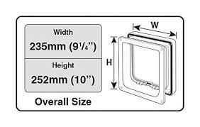 cat mate large cat door white details can be found by clicking on the image this is an affiliate link presentsforcats cat door cat flap cats
