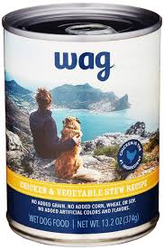 Wet dog food brands to avoid. Amazon Brand Wag Wet Canned Dog Food Chicken Vegetable Stew Recipe 13 2 Oz Can Pack Of 12 Pet Supplies Amazon Com