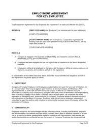 The worker and the company. Cover Letter Employment Agreement Template By Business In A Box