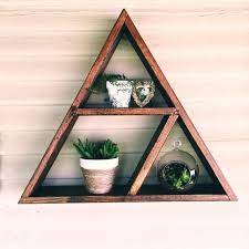 The design makes it perfect for modern interior, but it also great for any other interior. 28 Diy Tear Drop Shelves Ideas In 2021 Shelves Home Diy Geometric Shelves