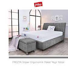 super ergonomik paket yayli yatak isbir isbiryatak isbiruykusu isbirikesfedin yatak yatakuzmani uyku rahat gaziantepyata mobilya yatak rahat