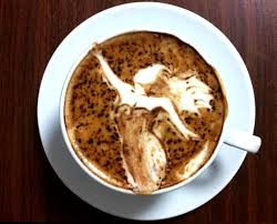 Coffee Art I Like My Coffee Black Without Coffee Art Latte Art Food Sculpture