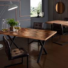 First, with nearly 20% of our dining and bedroom ranges made from reclaimed wood, we're helping do our bit for sustainability and the environment. Lakota Recycled Wood Silver Metal Mix Dining Table Home Living Furniture Online