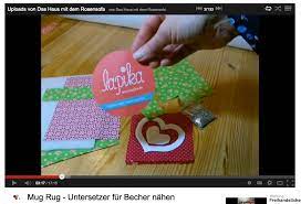 Das häschen ist super schnell und einfach zu nähen. Mug Rug Anleitung Von Das Haus Mit Dem Rosensofa Lapika