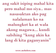 Sabihin mo ng harap harapan kaysa sa nagpaparinig ka. Mga Quotes Na Patama Tagalog Love Quotes