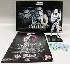 Star Wars Stormtrooper Figure Built 1 12 Scale Plastic Model Kit By Bandai Starwarsbandai Bandaimodels S Plastic Model Kits Model Kit Star Wars Vehicles