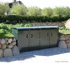 4 X 120 Liter Mulltonnenbox Sylt Friesenwall Steinwall Sylt In 2020 Mulltonnenbox Hintergarten Mulltonnenverkleidung