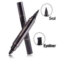 Miss Rose Liquid Eyeliner Pen Makeup Waterproof Fast Dry Black Eye Liner Pencil With Eyeliner Vamp Stamps Cosmetic Too Eyeliner Liquid Eyeliner Pencil Eyeliner