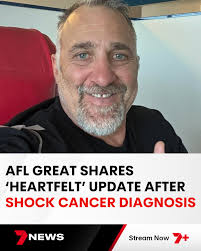 The 47-year-old stepped away from football when he was dealt the news. 📌  MORE: 7news.link/3P9ZL4F