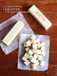 Tip 4 Ways To Bring Butter To Room Temperature Cooking And Baking Food Processor Recipes Cake Decorating Tips