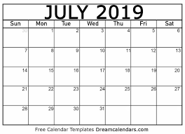 January 2019 Printable Calendar Template January2019 Calendar Printable Printable Calendar July Calendar 2019 Printable Monthly Calendar Printable