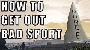 See more gta 5 comedy videos click here: How To Get Out Of Bad Sport In Bad Sport Lobby Gta 5 Online 2019 Youtube